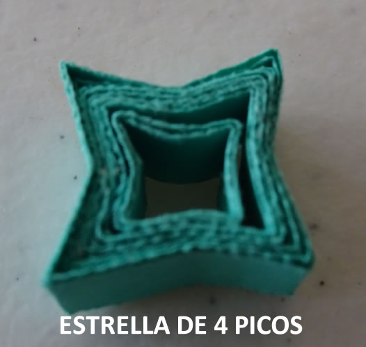 Estrella de 4 picos
