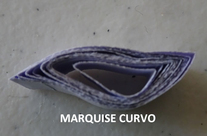 Marquise curvo