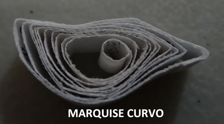 Marquise curvo
