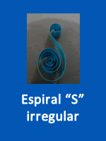 Espiral "S" irregular