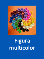 Figura multicolor
