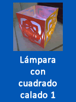 Lámpara calada