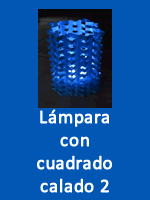 Lámpara calada