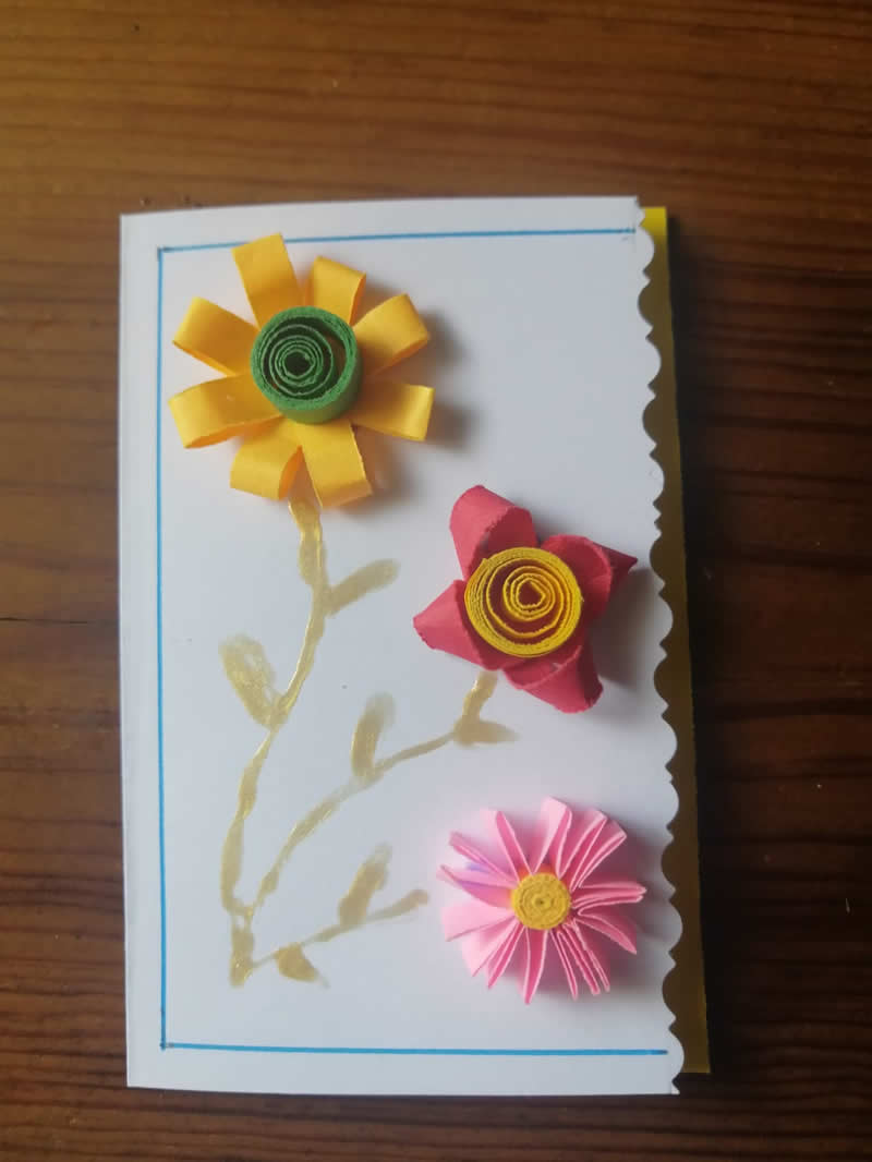 Tarjeta de Flores