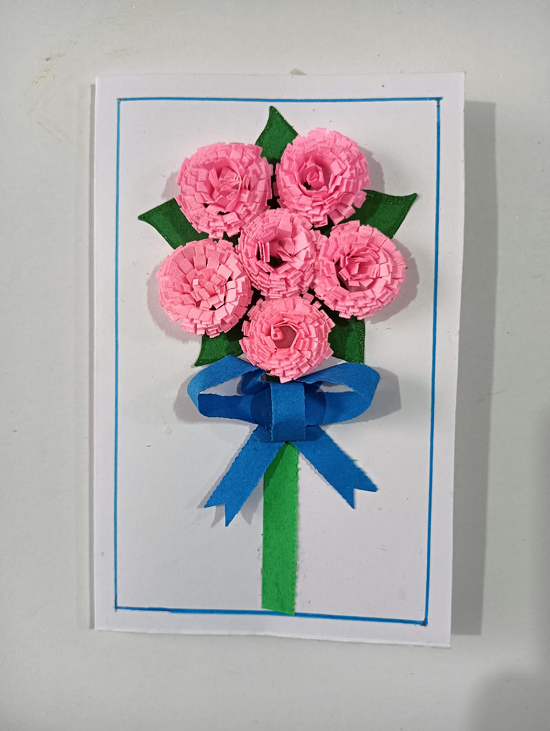 Tarjeta del amor y la amistad