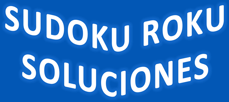 Soluciones Sudoku Roko