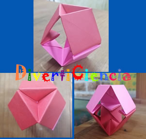 Hexaedro triangular calado