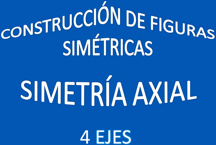 Figuras simétricas 4 ejes